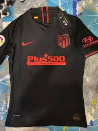 20 21 kids kit atletico suárez madrid home away 3rd soccer jerseys 2020 2021 correa camisetas de fútbol youth joao felix football shirt. Atletico Madrid Away Kit Player Version Size S Sports Sports Apparel On Carousell