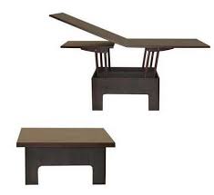 30 Space Saving Folding Table Design Ideas For Functional Small Rooms Coffee Table To Dining Table Transforming Furniture Folding Coffee Table