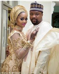 Beautiful Muslim Couple Asoebi Asoebispecial Speciallovers Wedding Makeover African Wedding Attire African Wedding Dress African Traditional Wedding Dress