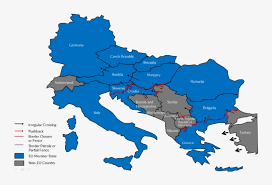 As of early august, hungary was on track to complete the fence by the end of the year. Border Controls Between Germany And Austria And Austria Tall Ships Race 2019 Route Free Transparent Png Download Pngkey