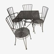 Avec un canapé, une table basse et un ou plusieurs fauteuils, votre jardin ou votre terrasse deviennent. Salon De Jardin En Metal Selency