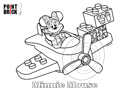 Point Brick Blog Disegni Da Colorare Lego Disney Topolino E Minnie