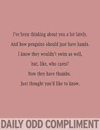 Maybe you would like to learn more about one of these? Pin By Michaela Birek On Daily Odd Compliments Daily Odd Compliment Daily Odd Odd Compliment
