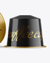 Download Two Coffee Capsules Mockup In Packaging Mockups On Yellow Images Object Mockups PSD Mockup Templates