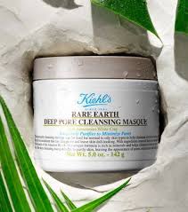 Rare Earth Deep Pore Cleansing Mask Clay Face Mask Kiehl S Deep Pore Cleansing Mask Pore Cleansing Mask Pore Cleansing