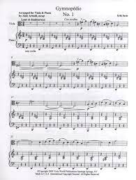 Erik Satie Gymnopedie No 1 So Incredibly Simple But Ever So Profound Erik Satie Music Sheet Music