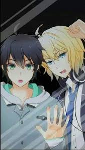 Yuu And Mika Anime Behind Glass Anime Wallpaper Anime