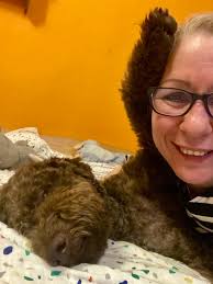 I went in for a kiss… he pushed my face away like, 'not today, hooman.'  😂🫠 Thanks, bro. #rude #doglife #kissdenied #bestfriendvibes 🐾