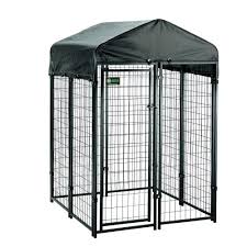 American Kennel Club 4 Ft X 4 Ft X 6 Ft Uptown Premium Dog Kennel Kit 308605akc The Home Depot Portable Dog Kennels Dog Kennel American Kennel Club