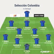 Ya se conoció cuál será el 11 inicial con el que la selección colombia enfrentará a. Seleccion Colombia El Equipo Titular Que Buscara Pase A Octavos Ante Senegal La Prensa Web