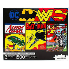 Making them a real challenge and very different to most cardboard jigsaw puzzles. Nmr Distribution Dc Comics 500 Piece Jigsaw Puzzles Set Of 3 Target