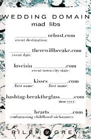 Wedding Website Domain Dos Don Ts Riley Grey Blog Funny Wedding Website Wedding Website Wedding Website Design