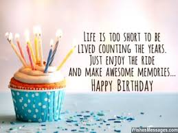 Enjoy The Ride Google Search Short Birthday Wishes Birthday Message For Friend Happy Birthday Wishes Quotes