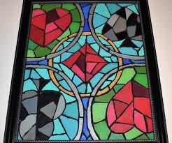 Stained glass allows sunlight, but can obscure the unsightly. Easy Faux Stained Glass 8 Steps With Pictures Instructables