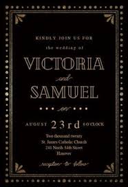 Black And Gold Invitations Templates Free Gold Black Wedding Invitation Template Free Black Wedding Invitations Wedding Invitation Templates Wedding Invitations Online