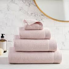 Organic Luxe Fibrosoft 8482 Towels Pink Blush Towel Bathroom Towels Bathroom Towel Decor