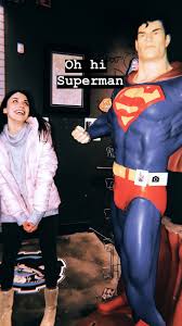 She is an actress and producer, known for шазам! Photo Grace Fulton And Superman Dc Cinematic