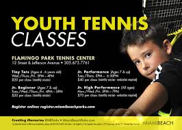 Whether you're a local, new in town, or just passing through, you'll be sure to find something on eventbrite that piques your tennis classes events in miami, fl. Youth Tennis Classes Adult Clinics At City Of Miami Beach Government Facebook