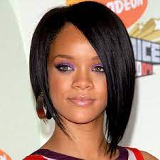 Rihanna Hair Rihanna Hairstyle Rihanna Haarschnitt Bob Frisur Haarschnitte Fur Feines Haar