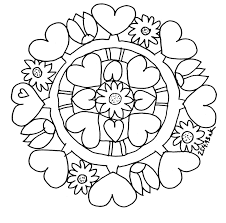 Herz schablonen ausmalbilder bieten eine tolle möglichkeit, die kreativität, den fokus, die motorik und die farberkennung der kinder aller altersstufen weiter zu entwickeln. Mandala Herz Kostenlos Ausdrucken Novocom Top