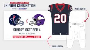 Find a new houston texans jersey at the official online retailer of the nfl. 2020 Houston Texans Uniform Combination