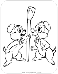 *free* shipping on qualifying offers. Chip And Dale Coloring Pages 3 Disneyclips Com