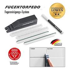 Fugentorpedo Xl Set 1x Griff 2x Fugenburste 2x Schleifsteg 3mm 1 X Fugenschutzstift Effektive Fugenreinigung Und Fugenreinigung Reinigen Fugen Reinigen