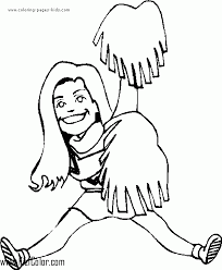 We have collected 34+ cheerleader coloring page images of various designs for you to color. Cheerleader Coloring Page 08 Kizi Free 2021 Printable Super Coloring Pages For Children Cheerleader Super Coloring Pages