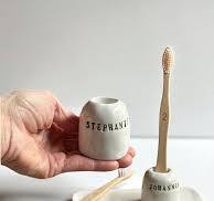Toothbrush Holder Handmade Ceramic Bathroom Accessory Custom ...