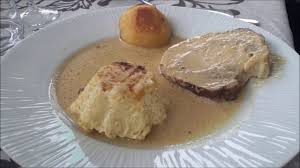 Roti De Porc A L Andouille Sauce Camembert Youtube