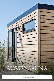Individuelle Aussensauna Warmegrad De