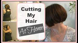 5 easy diy a line bob ponytail haircuts. How I Cut My A Line Bob At Home Diy Bob Haircut Youtube