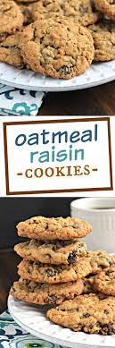 Soft And Chewy Old Fashioned Oatmeal Raisin Cookies With A Hint Of Cinnamon Oatmeal Raisin Cookies Cookie Recipes Oatmeal Raisin Oatmeal Raisin Cookies Chewy