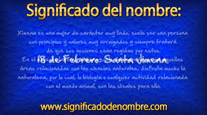 Significado De Ximena Que Significa Ximena Youtube