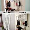 Your coat rack needs to be 4 feet off the ground. 1
