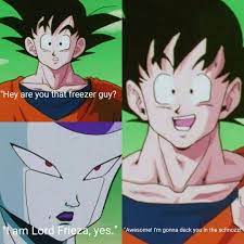 He is known to let his henchmen do his work. Goku And Frieza Dbz Abridged Dragon Ball Super Funny Dragon Ball Art Dragon Ball