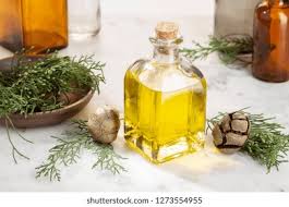 A fresh, woody oil used in spa-style blends and clean, forest-like fragrance profiles.