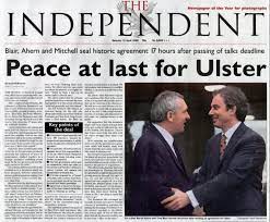 Comhaontú bhéal feirste or comhaontú aoine an chéasta; Reactions To The Good Friday Agreement