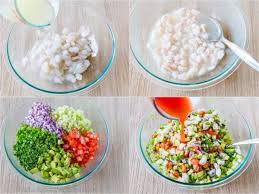 Easy shrimp ceviche with raw or cooked shrimp that is cool, zesty and refreshing. Ceviche Recipe Natashaskitchen Com
