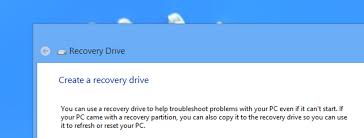 That's not a major problem on high capacity hdds and ssds. How To Create And Use A Recovery Drive Or System Repair Disc In Windows 8 Or 10