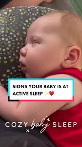 Baby Grunts and Lifts Legs in Sleep