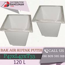 Untuk air dan cairan kimia. Jual Harga Murah Bak Air Kotak 120 Liter Putih P47xl47xt53 Berkualitas Ralali Com Harga Grosir 2021 Ralali Com