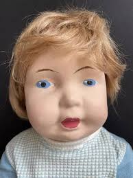 Vintage Large Stuffed Humpty Dumpty Doll