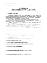 A quiz by gogu mihaela. Test Usor Romana La Prima Vedere