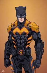 Black And Silver Superhero Suit Puma Earth 27 Edit By Roysovitch Superhero Art Superhero Characters Dc Comics Characters