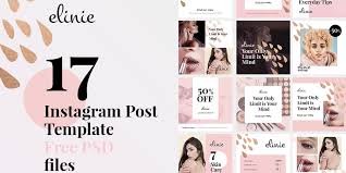 Panorama instagram post grid template. 100 Best Instagram Templates To Gain More Followers