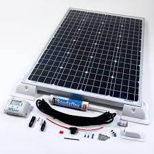 This charger is really close to identical to the #1 charger, but the solar panel is polycrystalline, which is not as great as the monocrystalline panels. 120w 12v Solar Battery Charger Vehicle Kit Deluxe Easy To Install