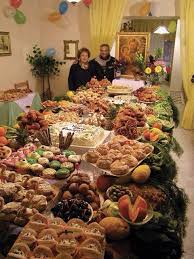 Celebrating St Joseph S Day In Sicily It S Also Father S Day The Russo Family Goes All Out For Their Family Sicilian Recipes Italian Desserts Italian Recipes