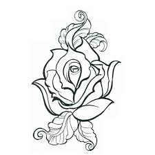 Google Image Result For Http 3 Bp Blogspot Com Hb5sxybxkok Tow7kvdbzsi Aaaaaaaadi0 Nx Eibunqis S16 Simple Flower Tattoo Rose Tattoo Design Rose Vine Tattoos