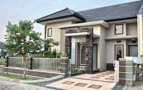 Contoh Desain Rumah Minimalis Batu Alam Cek Bahan Bangunan